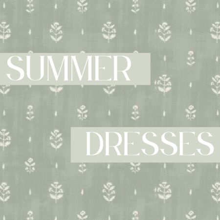 Summer Dresses

#LTKFind #LTKunder100 #LTKtravel