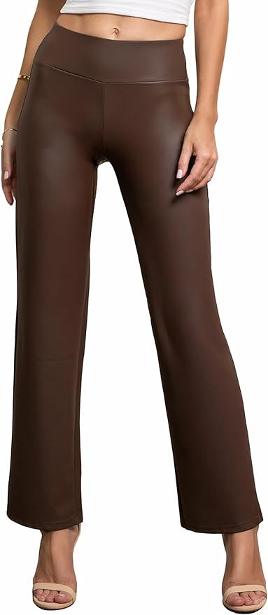 Conceited Luxe Leggings – Velvet or Vegan Leather (Plus Size Available) | Amazon (US)