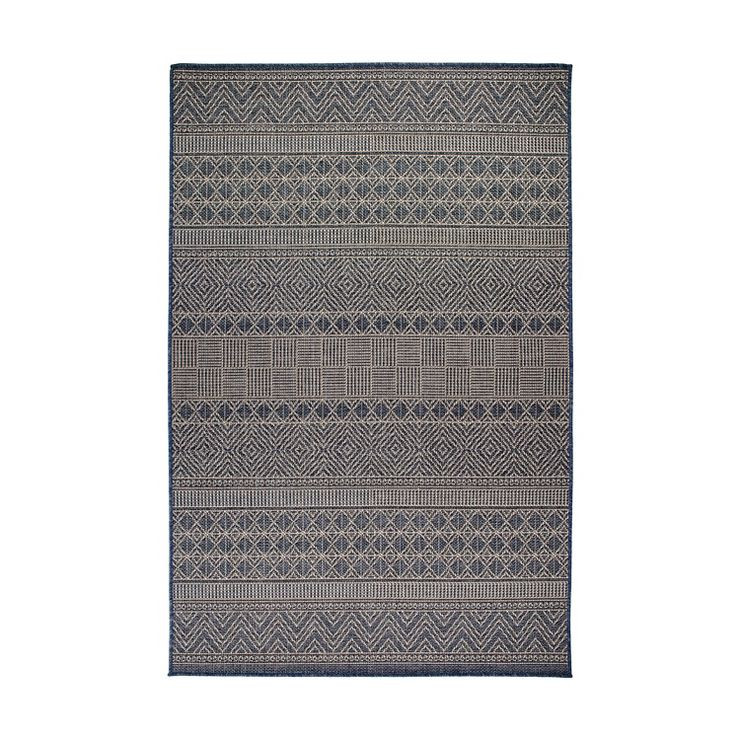 World Rug Gallery Geometric Bohemian Indoor/Outdoor Area Rug | Target