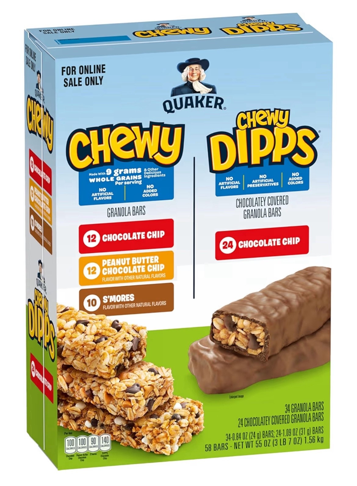 This huge Quaker Chewy Granola Bar 58 Pack is down to only $10.70 today at Amazon! This variety pack is only sold via Amazon, and continues to be a top seller since these tasty granola bars are so popular. 

#LTKSaleAlert #LTKHome #LTKKids