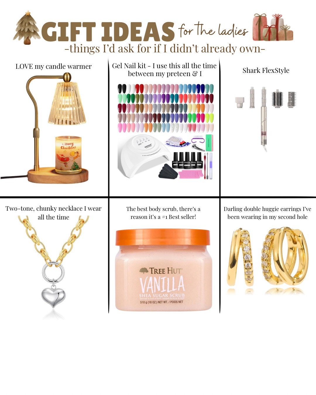 Gift ideas that I would totally ask for if I didn't already own!  

 #LTKGiftGuide #LTKHoliday #LTKSaleAlert