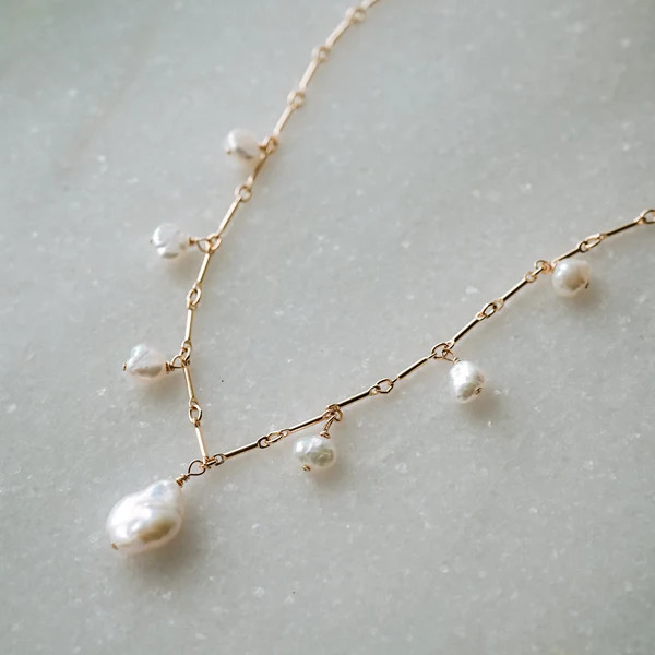 Tula Pearl Necklace | Wander and Lust Jewelry