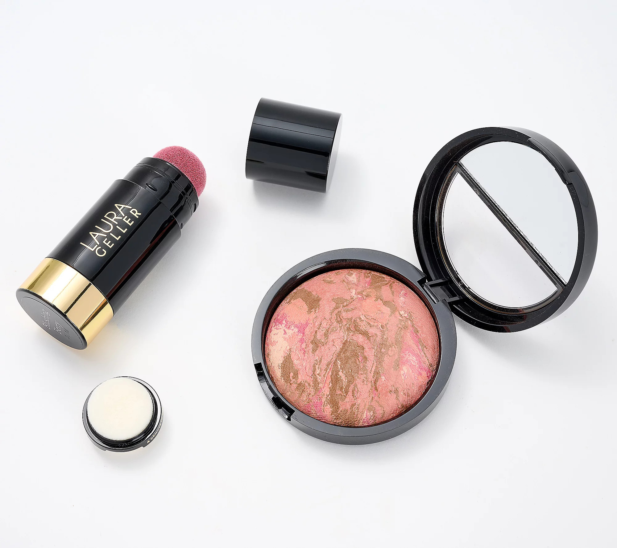 Laura Geller Blush N Bronze & Serum Blush Set | QVC