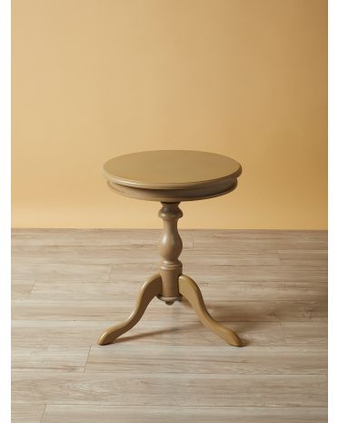 24in Pearson Pedestal Base Accent Table | HomeGoods