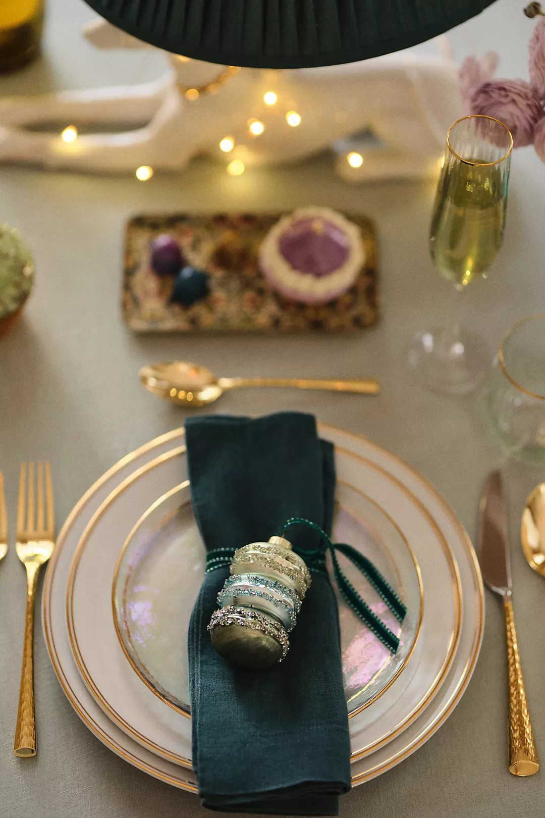 Stacked Macaron Ornament | Anthropologie (US)