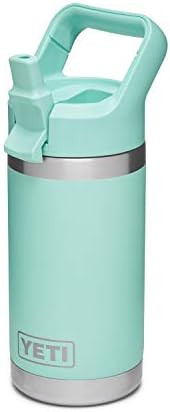 Amazon.com : YETI Rambler Jr. 12 oz Kids Bottle, with Straw Cap, Seafoam : Sports & Outdoors | Amazon (US)