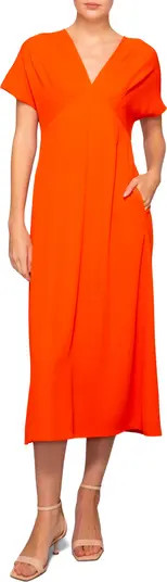 V-Neck Empire Waist Dress | Nordstrom