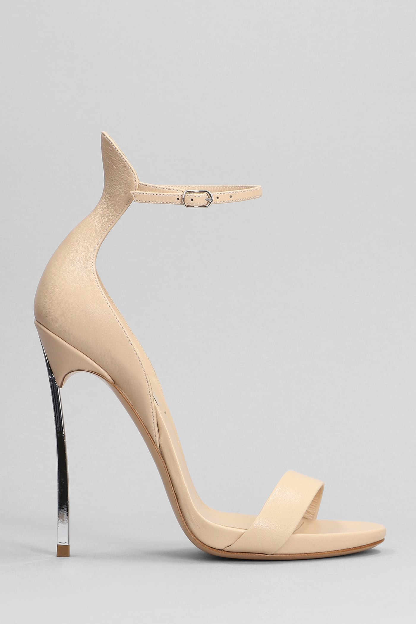 Casadei Blade Sandals In Powder Leather | Italist.com US