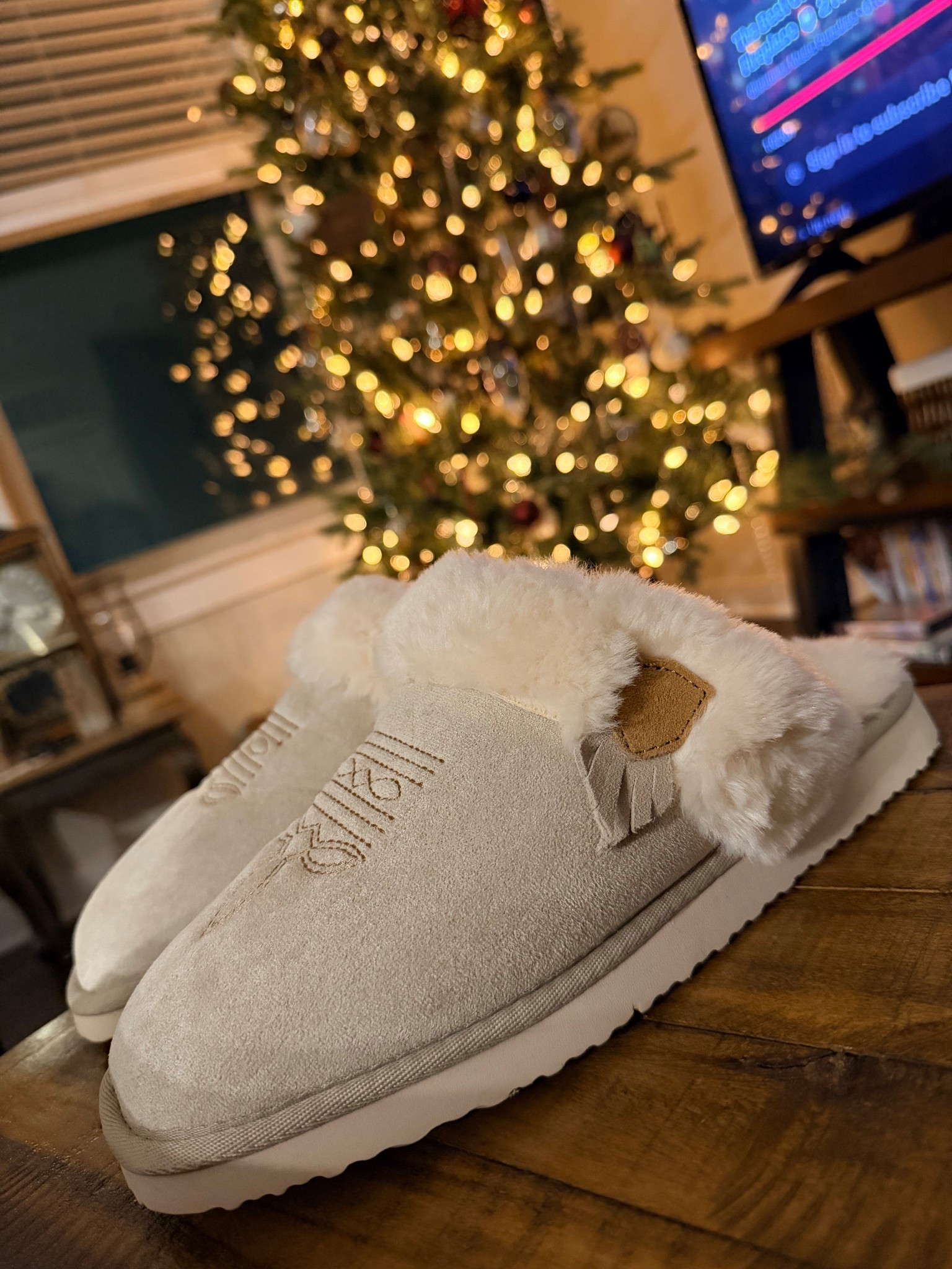 Cowboy boots slippers for the western girl in your life! These are a great deal right now and come in a few different color options. I went up half a size. 🤎

Western gift
Horse girl gifts
Gifts for her


#LTKSaleAlert #LTKHoliday #LTKGiftGuide