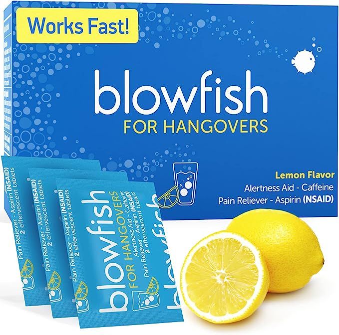 Blowfish for Hangovers – Best Hangover Remedy – FDA-Recognized Formulation – Guaranteed to ... | Amazon (US)