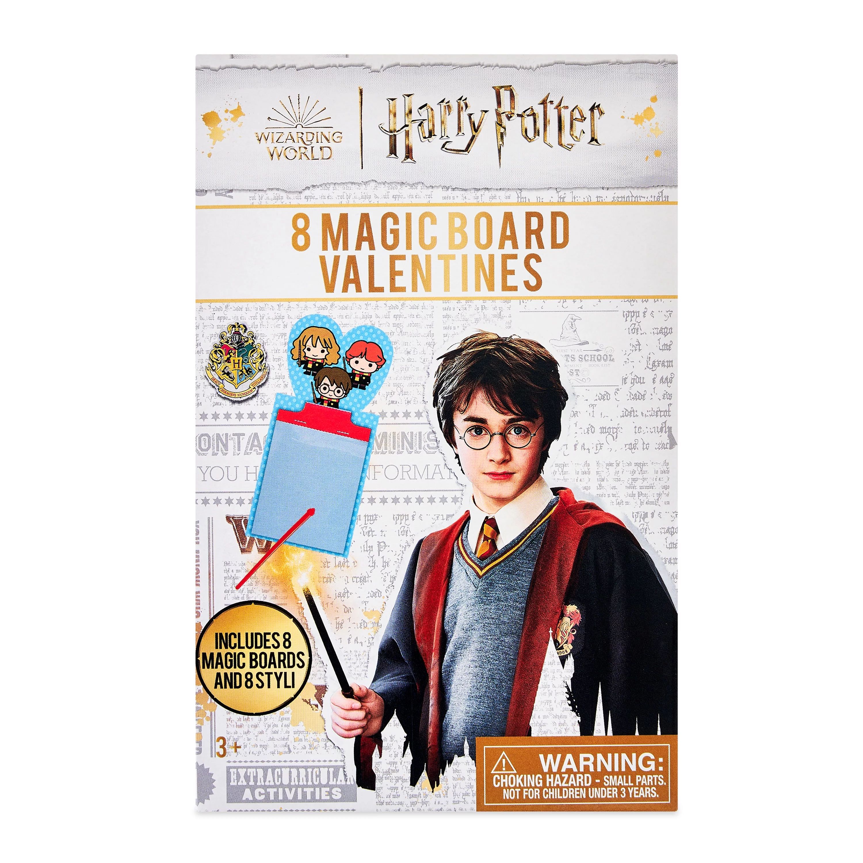 Harry Potter Magic Board Valentine's Day Cards, Kiddie Cards, 8 Count - Walmart.com | Walmart (US)