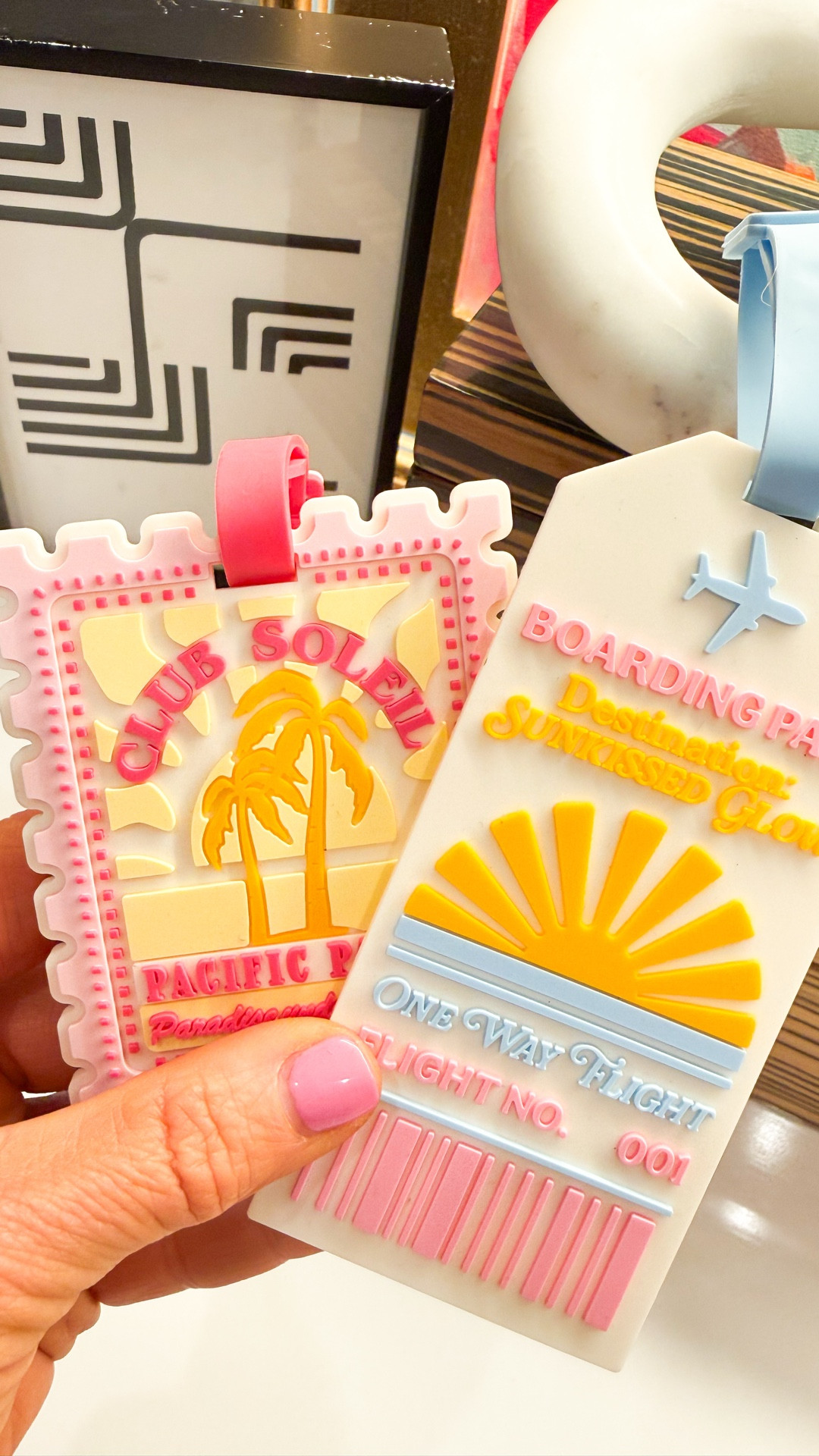 the cutest $6 luggage tags for your next getaway!  

#LTKTravel #LTKSeasonal