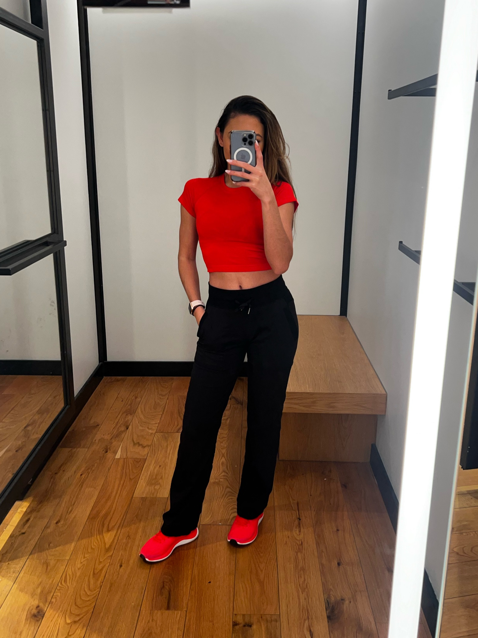 A moment for this swiftly cropped shirt in a size 4 and dance studio pants in a size 2! Love my sneakers from Lululemon as well they’re so comfortable!!! The red colors are sold out but there are SOOO many color options! I have the top in 3 different colors! 

#LTKstyletip #LTKSeasonal #LTKGiftGuide