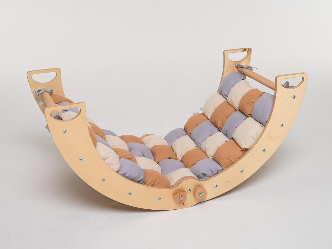 Climbing Arch with Pillow, Montessori rocker, Montessori climbing set, Montessori furniture, Arch... | Etsy (US)