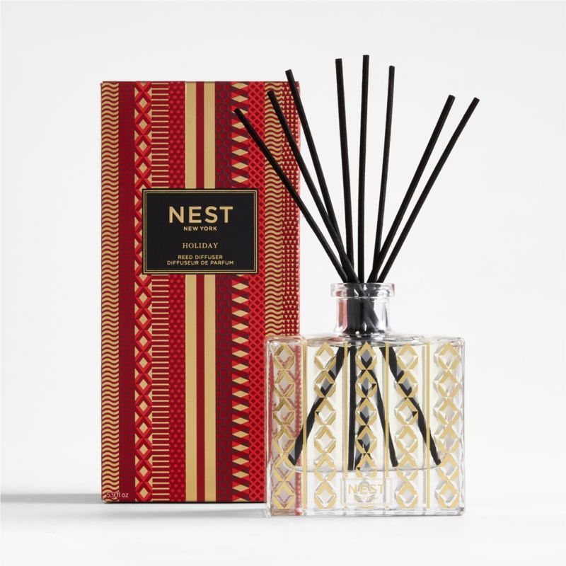 NEST New York Holiday Reed Diffuser + Reviews | Crate & Barrel | Crate & Barrel