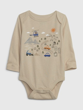 Baby Organic Cotton Mix and Match Graphic Bodysuit | Gap (CA)