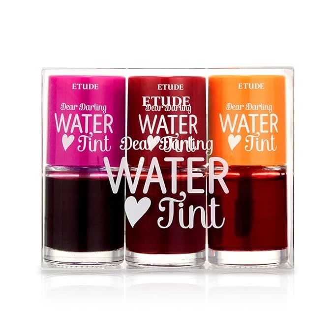 ETUDE Dear Darling Water Tint 3 Color SET (Cherry Ade+Strawberry Ade+Orange Ade) | Vivid Color Li... | Amazon (US)