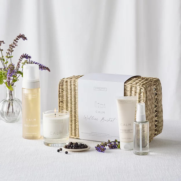 Calm Wellness Gift Basket | The White Company UK & ROW