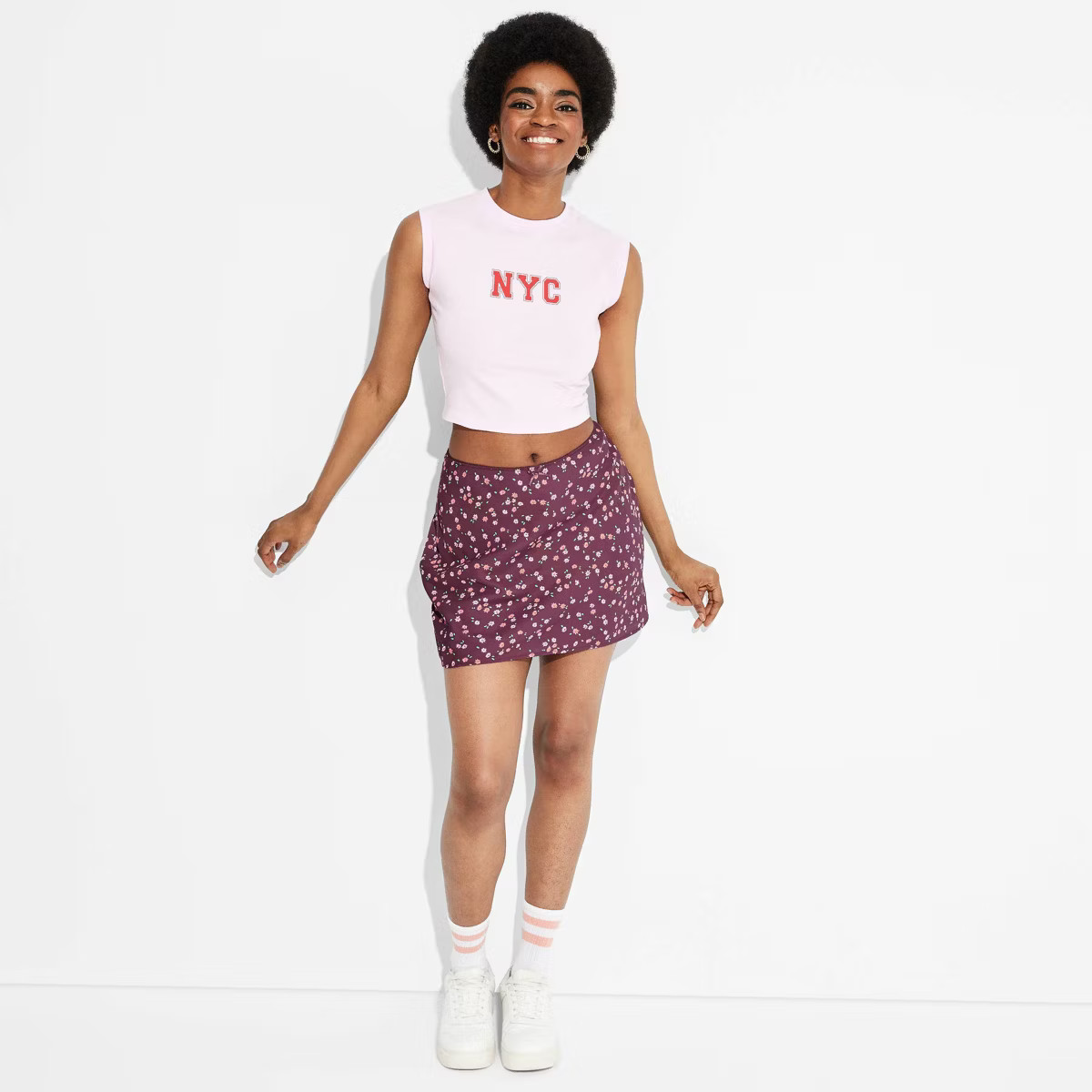 Women's Chiffon A-Line Mini Skirt - Wild Fable™ | Target
