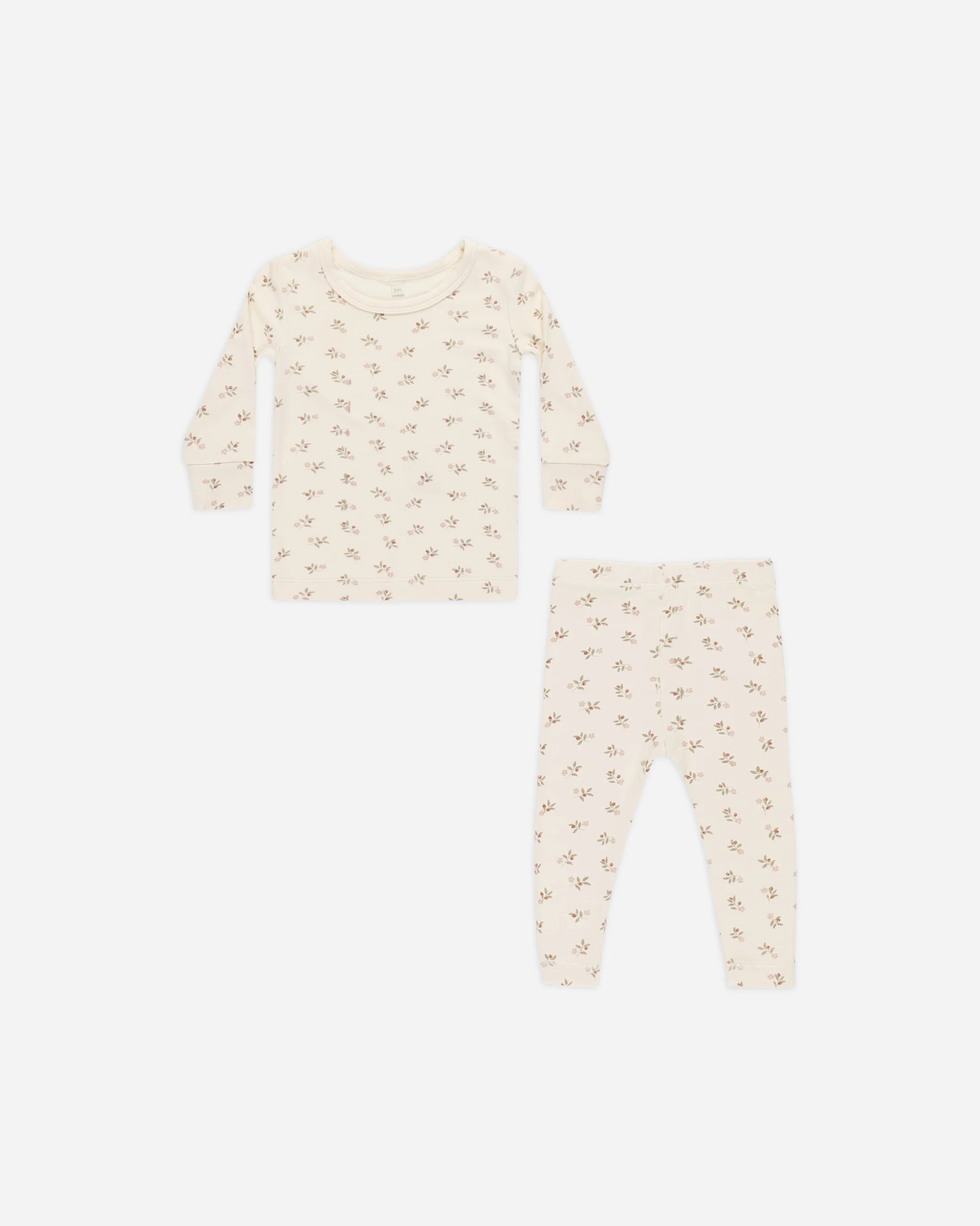 Bamboo Pajama Set || Holly Berry | Rylee + Cru