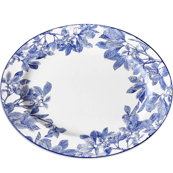 Arbor Oval Rimmed Platter | Caskata