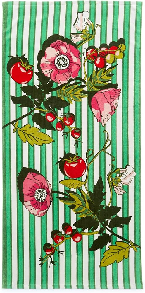 Women's Cotton Looped Terry Beach Towel | Amazon (US)