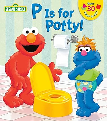 P is for Potty! (Sesame Street) (Lift-the-Flap)     Board book – Lift the flap, July 22, 2014 | Amazon (US)