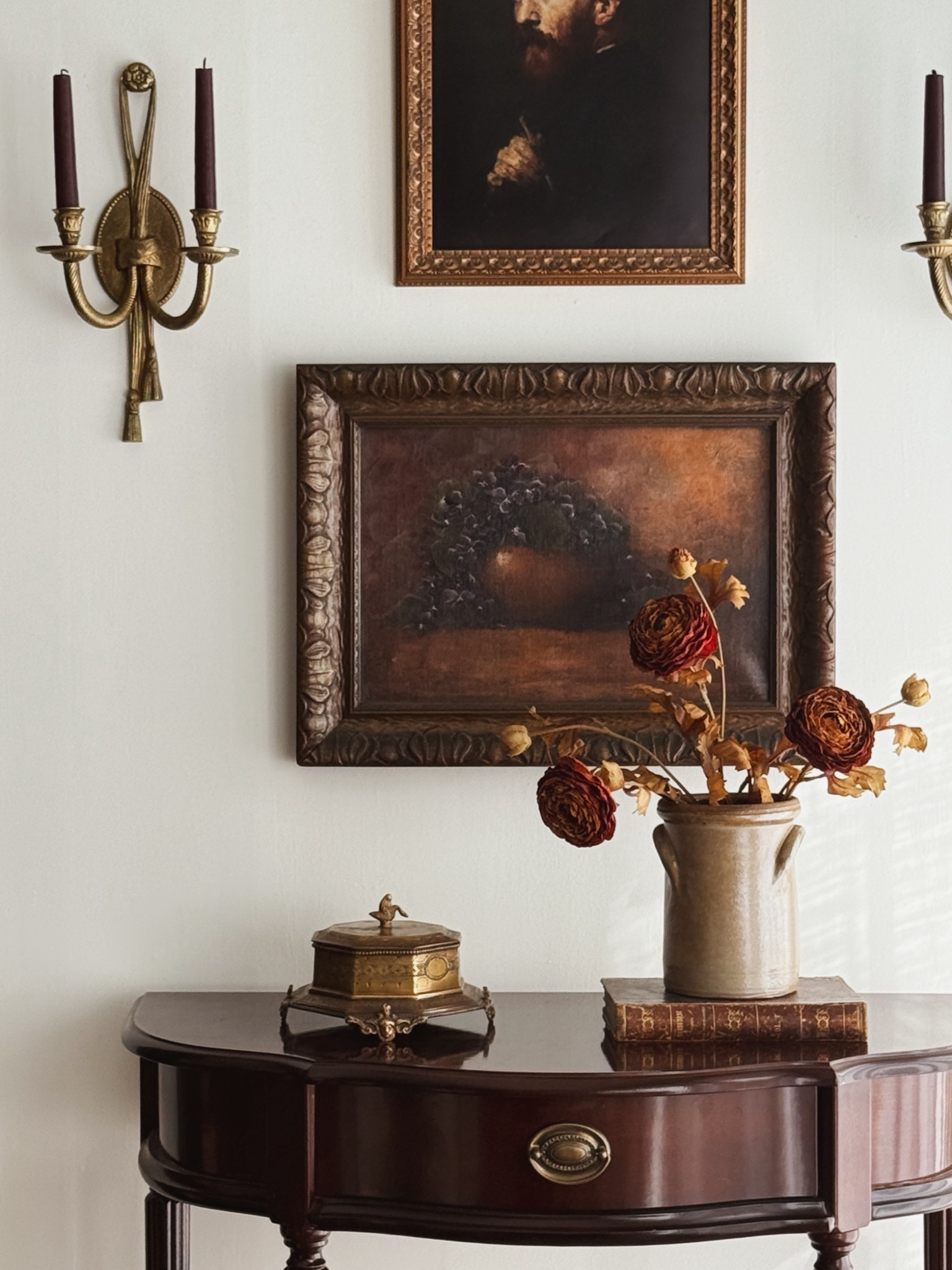 My favorite fall florals! 🤎

Most of the other decor featured in this vignette is vintage; browse the website to shop our latest collection of vintage finds: www.refugeinteriorsbycasey.com

#LTKSeasonal #LTKHome