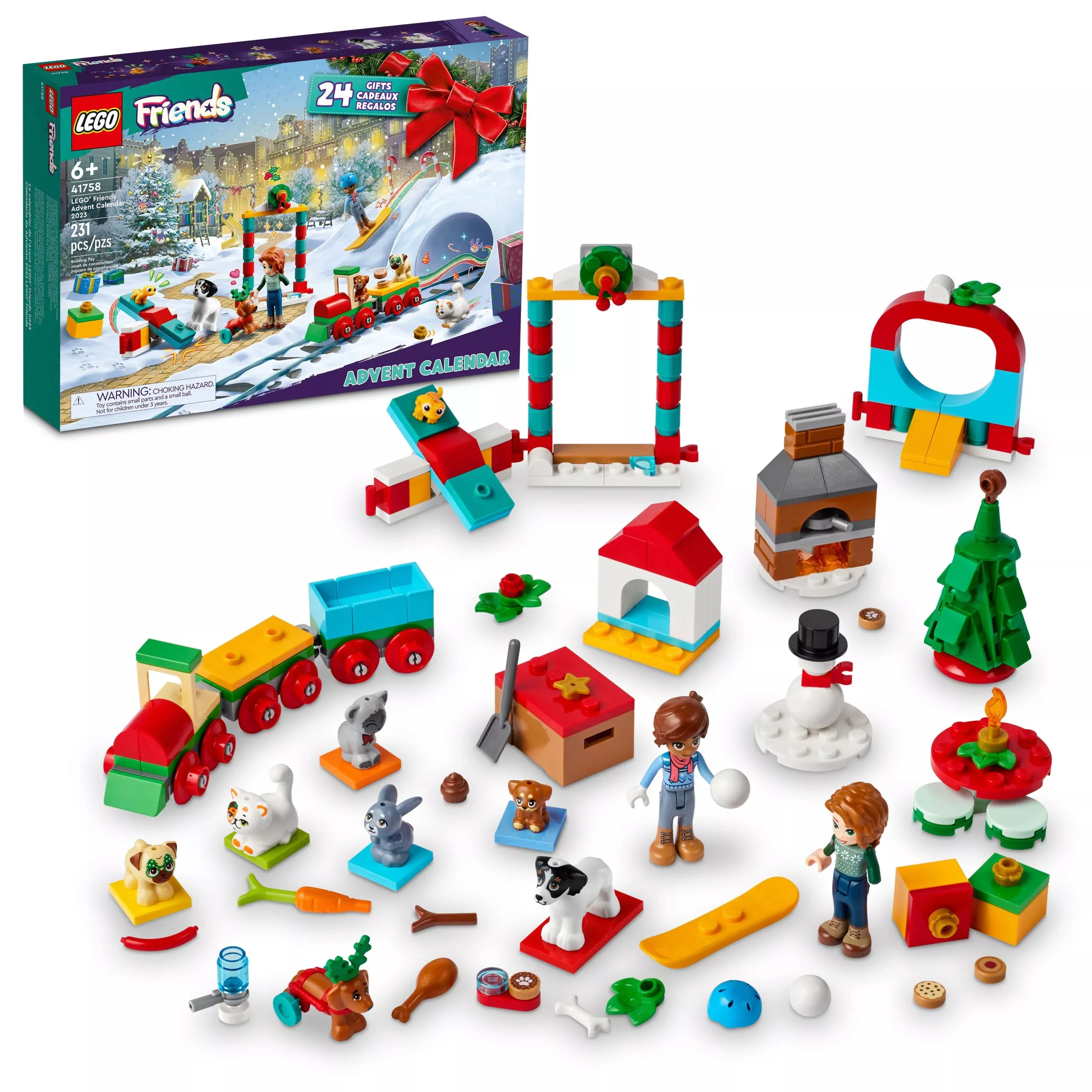 Lego city advent calendar walmart sale