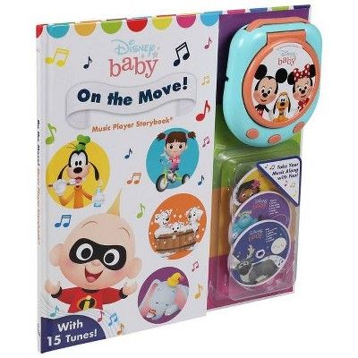 Disney Baby: On the Move! Music Player - by Maggie Fischer (Board Book) | Target