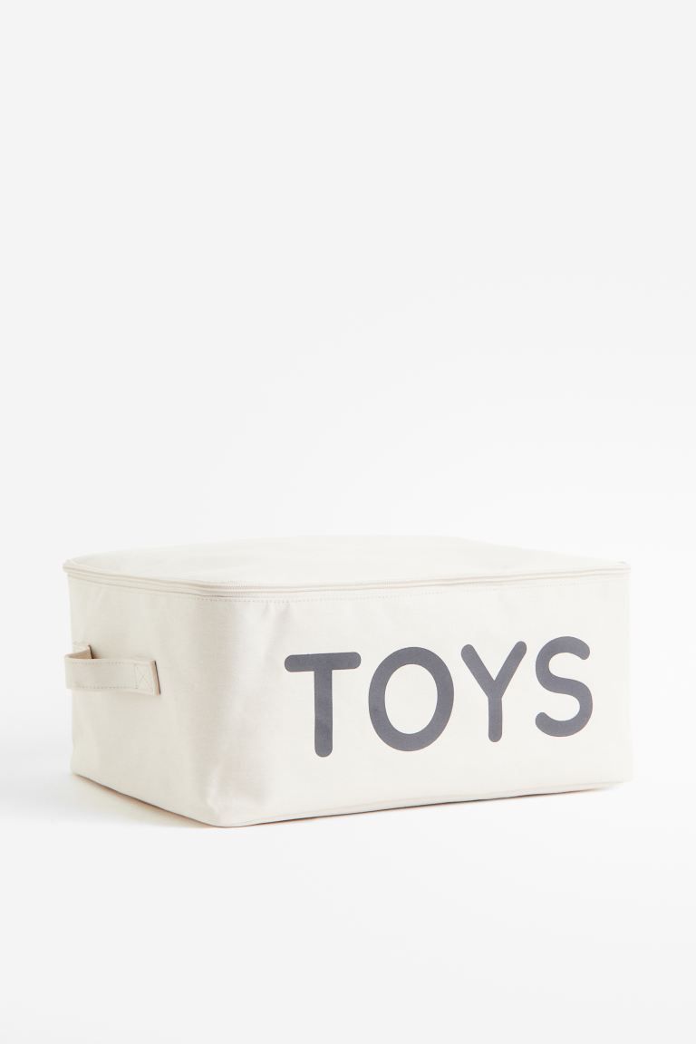 Toy Storage Basket with Lid | H&M (US + CA)