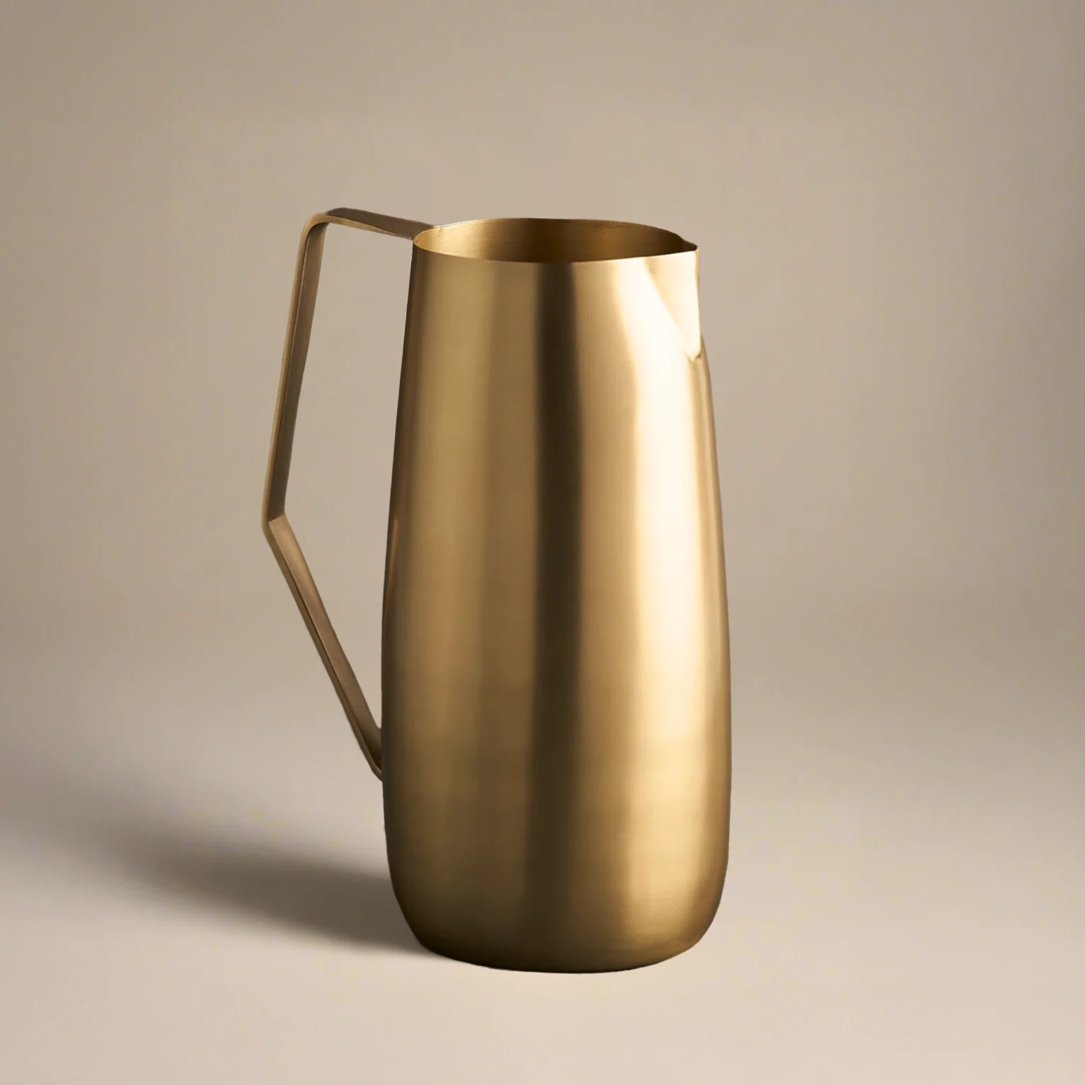 Artisan Brass Pitcher | Cove Home