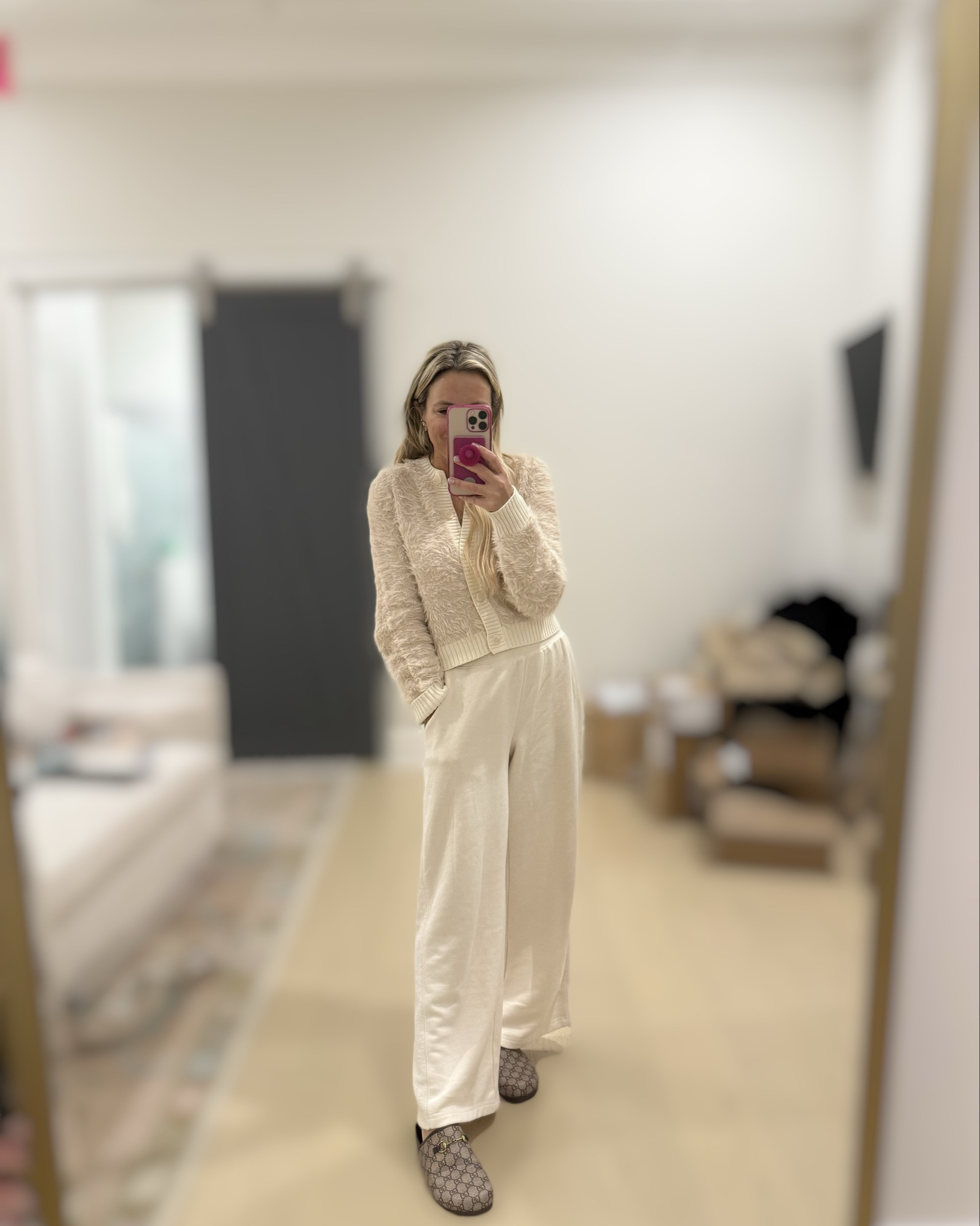 Cutest sweater and pants look. Wearing xs in both. On sale! 

#LTKSeasonal #LTKFindsUnder50 #LTKSaleAlert