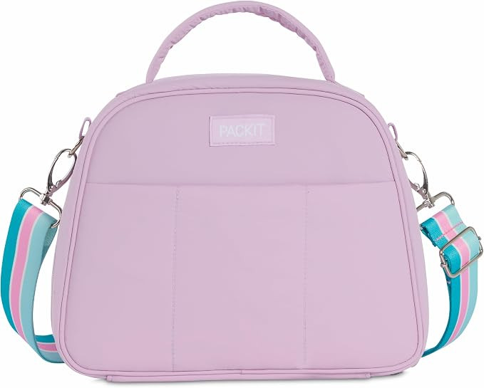 PackIt Freezable York Lunch Box 3.8L Capacity, Lavender | Built-in ice packs, EcoFreeze+ Technolo... | Amazon (US)