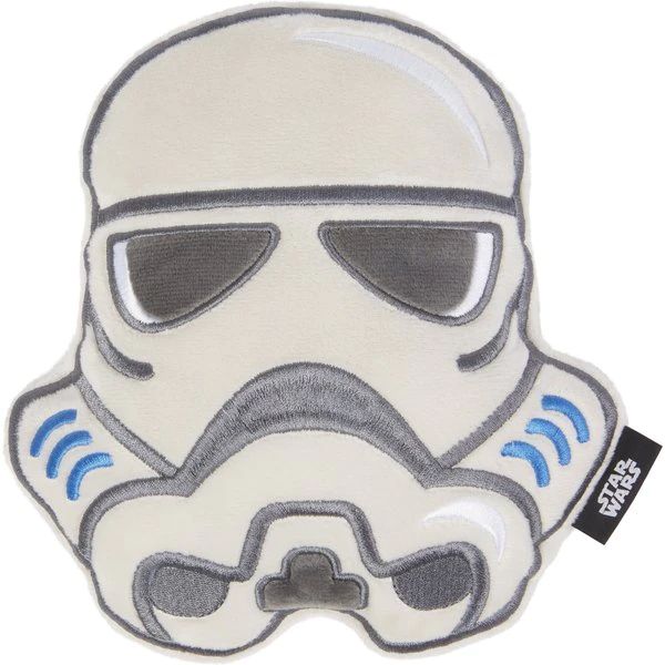 STAR WARS STORMTROOPER Round Plush Squeaky Dog Toy | Chewy.com
