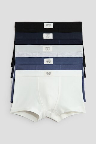 H & M - 5-pack Cotton Boxer Briefs - Blue | H&M (US + CA)