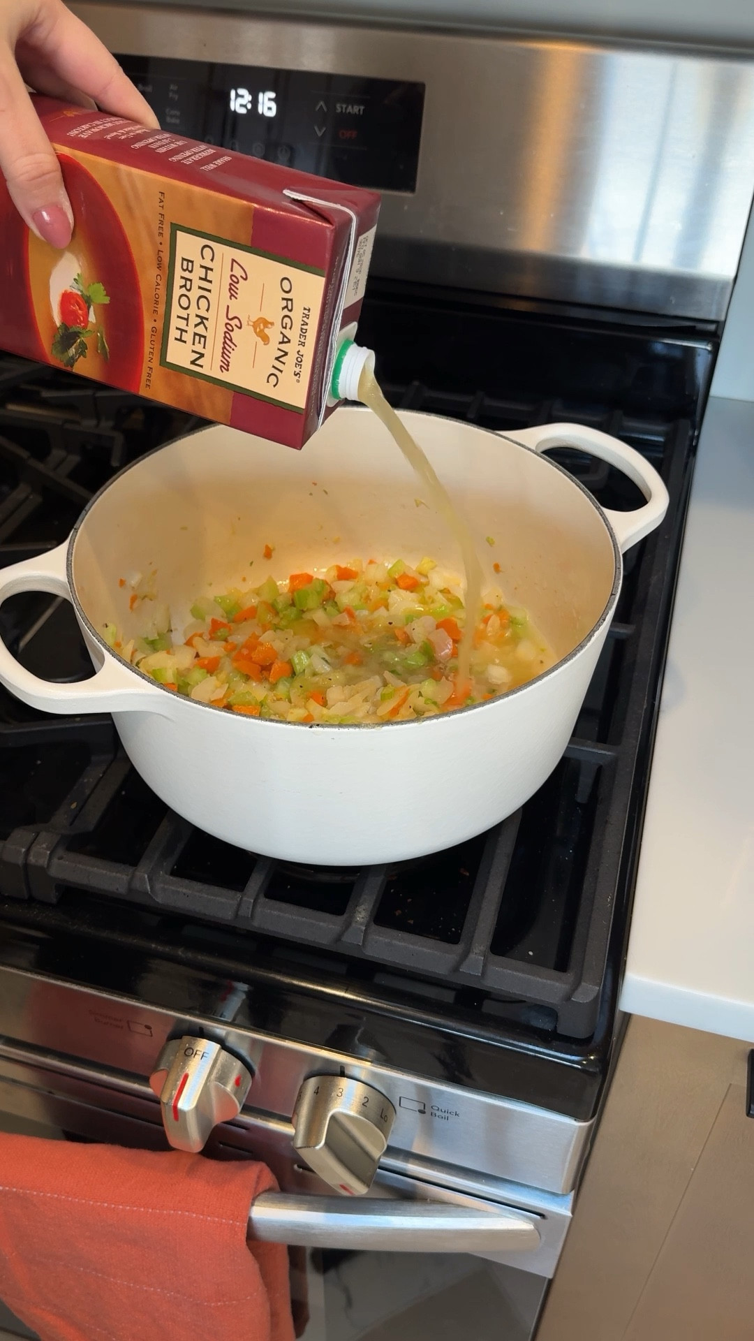 Making some soup on this cold wintery day in my Dutch oven! 

#LTKHome #LTKSeasonal