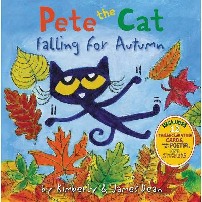 Pete the Cat Falling for Autumn - by James Dean (Board Book) | Target