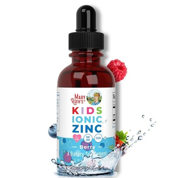 Zinc Supplements for Immune Support | Liquid Zinc Supplement | Ionic Zinc for Kids | Ages 4-13 | ... | Walmart (US)