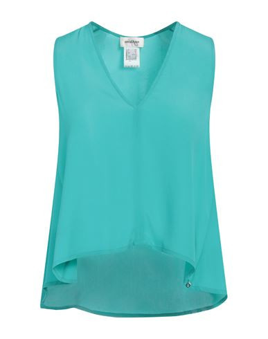 Ottod'ame Woman Top Turquoise Size 10 Acetate, Silk | YOOX (US)