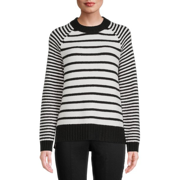 Time and Tru Women's Super-Soft Pullover Sweater - Walmart.com | Walmart (US)