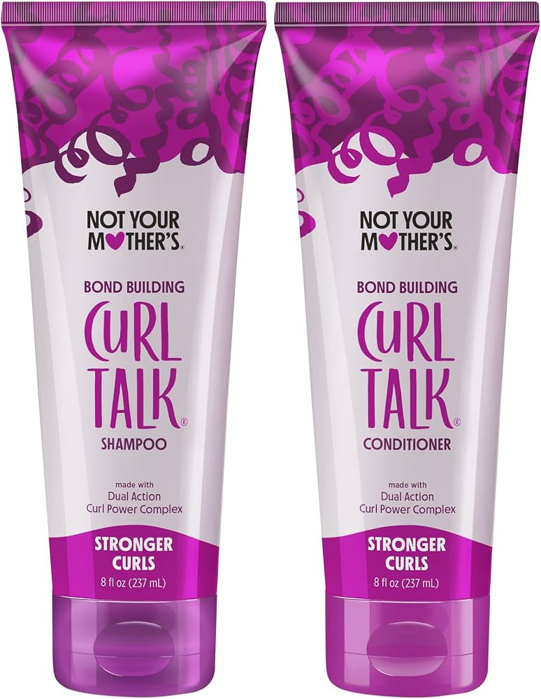 Not Your Mother's Curl Talk Bond Building Shampoo and Conditioner (2-Pack) - 8 fl oz - Strengthen... | Amazon (US)