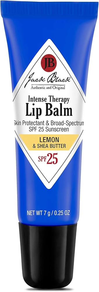 Jack Black Intense Therapy Lip Balm Stocking Stuffers for Adults, Jack Black Lip Balm SPF 25, Lip... | Amazon (US)