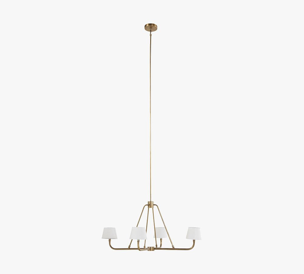 Grove Metal Chandelier | Pottery Barn (US)