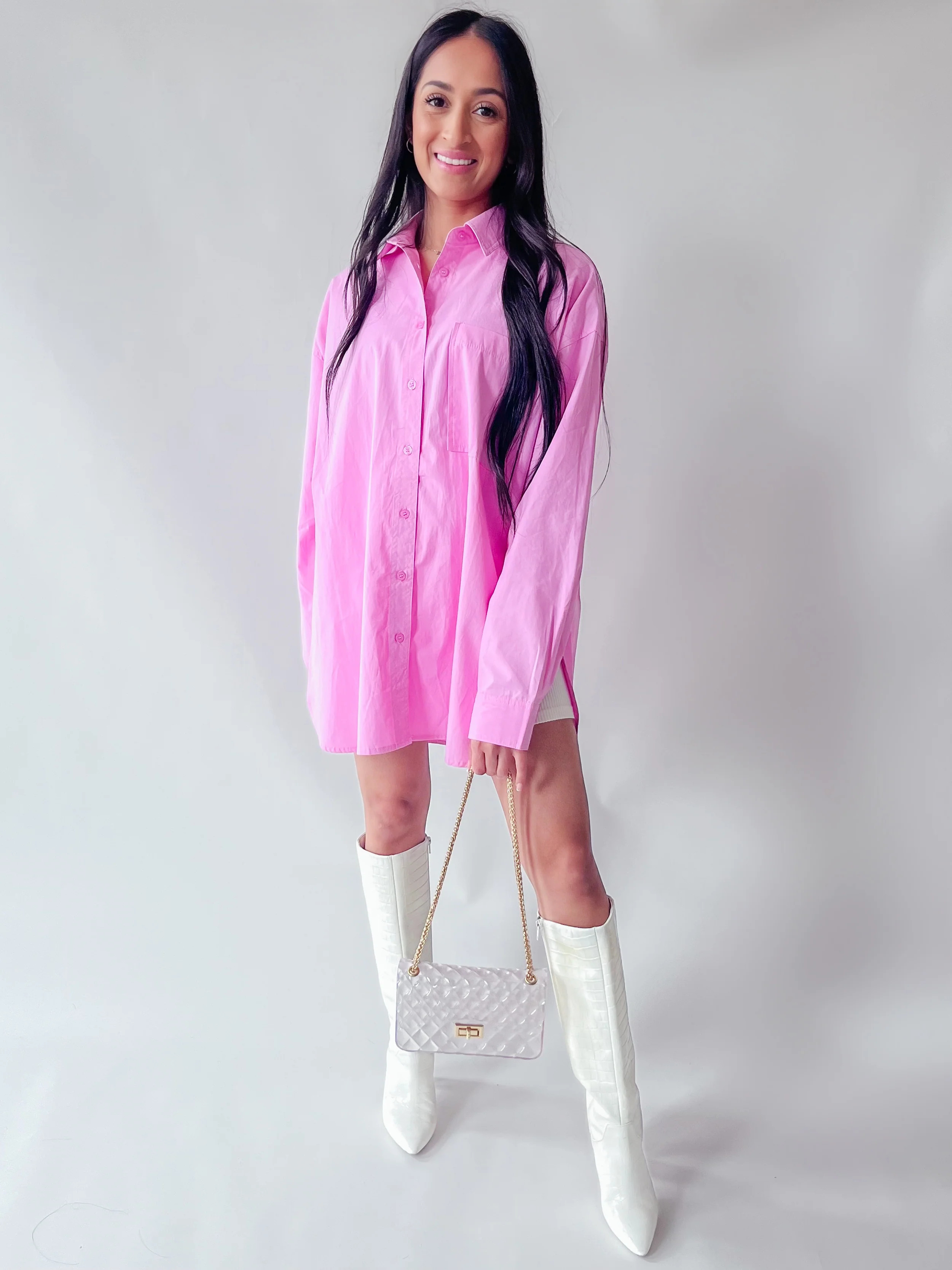 SYDNEY BUTTON DOWN SHIRT | Harper's Den