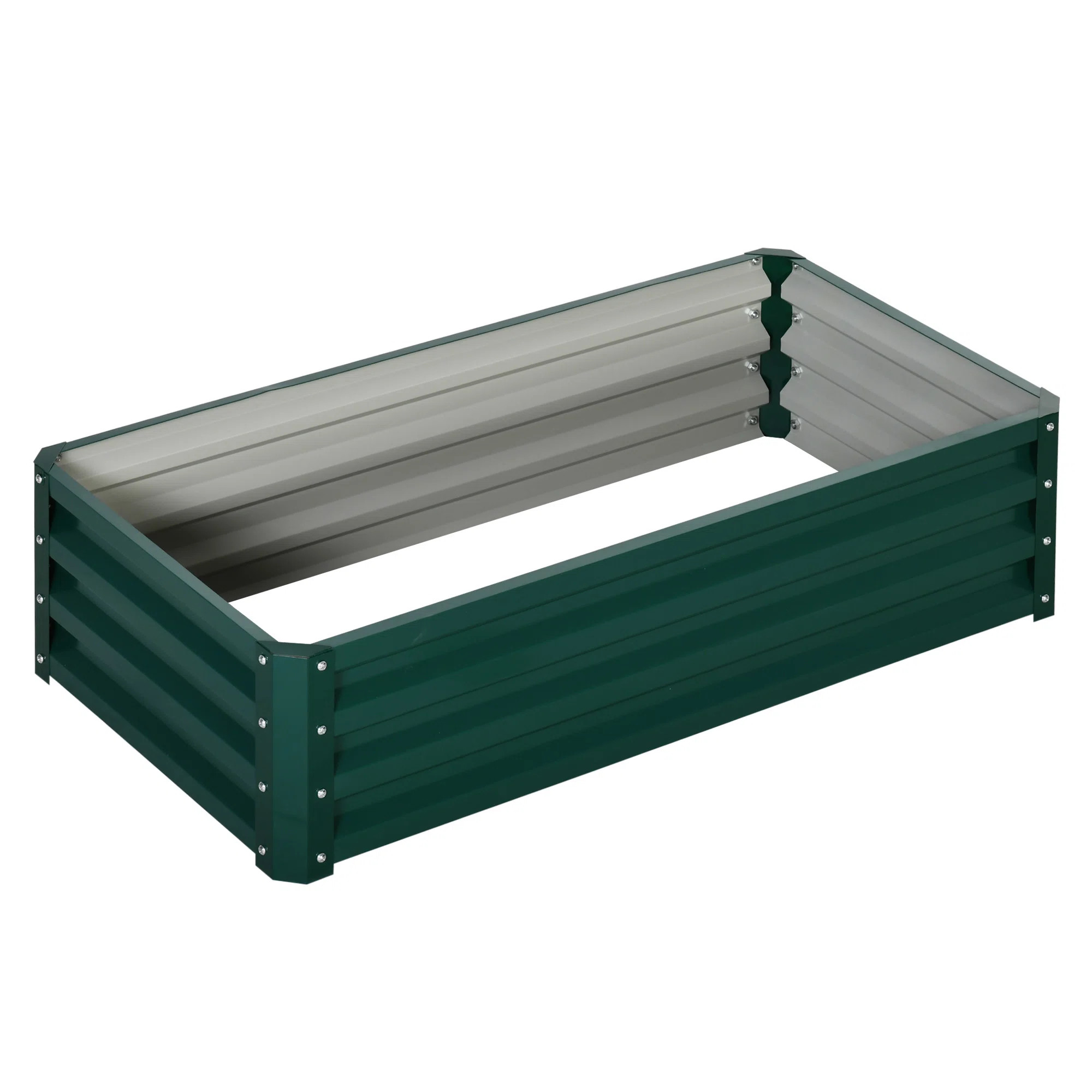 Evelin 4 ft x 2 ft Metal Raised Garden Bed | Wayfair Professional