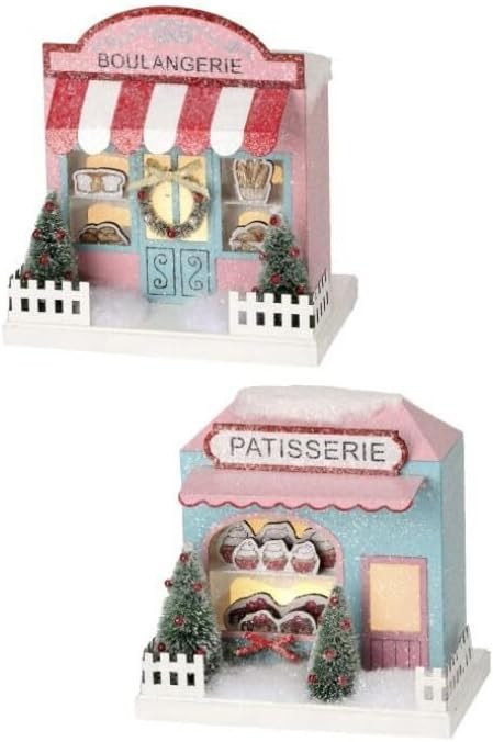 Regency International LED Cardboard French Bakery Figurine, 9-Inch, Pastel Assortment | Amazon (US)