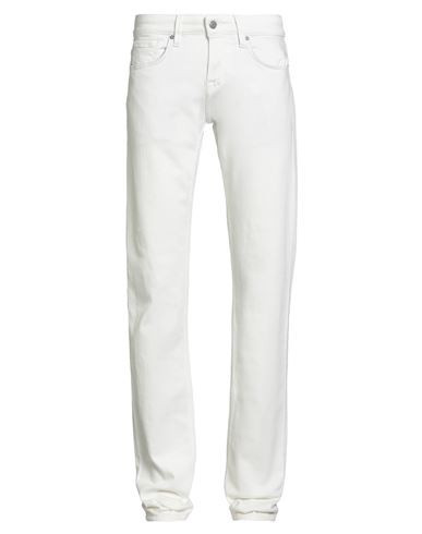 Guess Man Jeans White Size 28W-34L Cotton, Modal, Polyester, Silk, Elastane | YOOX (US)