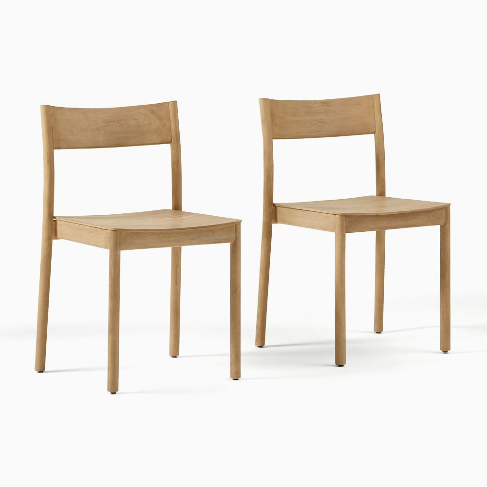 Berkshire Stacking Chair (Set of 2) | West Elm (US)