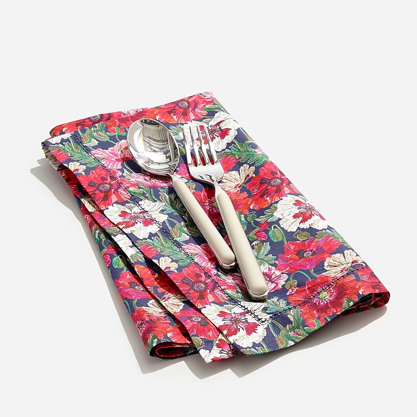 Limited-edition set-of-four napkins in Liberty® fabrics | J. Crew US
